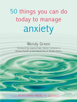 cover image of 50 Things You Can Do Today to Manage Anxiety